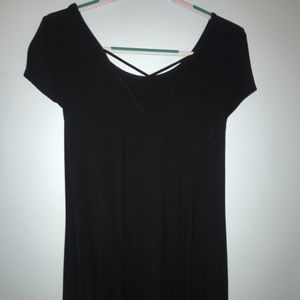 Black T-Shirt Dress